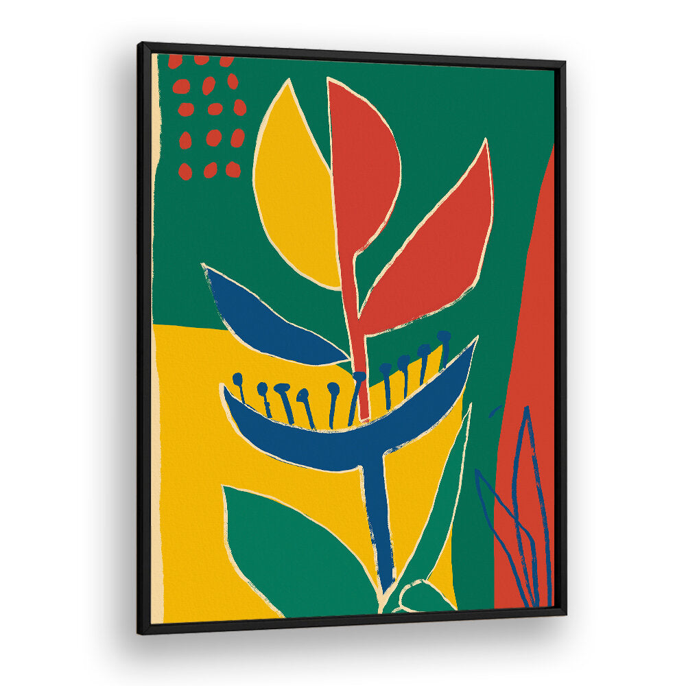 FLORAL SYMPHONY III , FLORAL FLOWER PAINTINGS