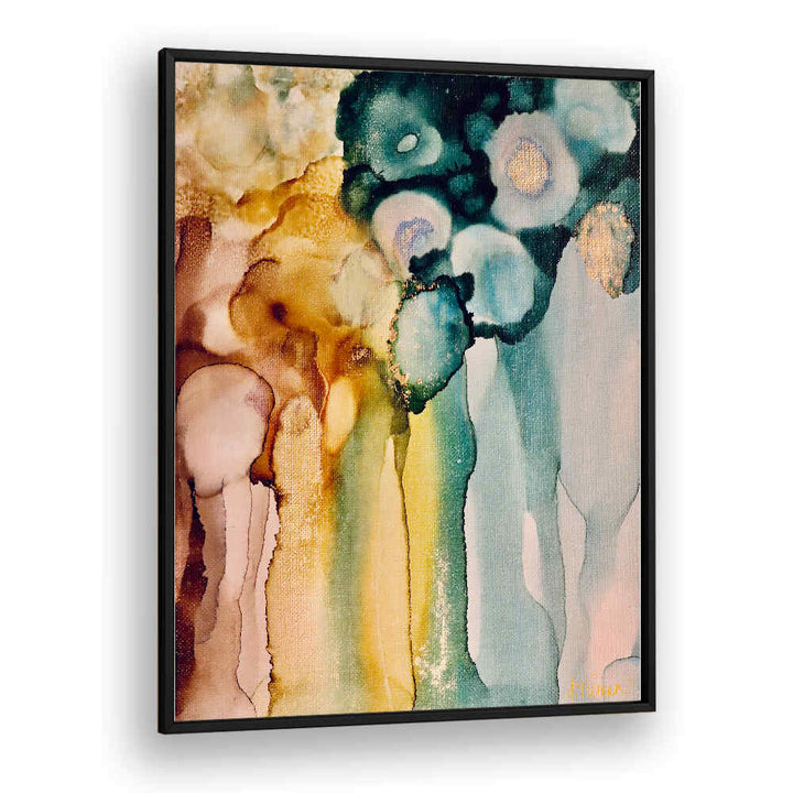 Vibrant colors and dynamic forms in FLOWING FROM GRACE, ABSTRACT PAINTINGS, adding artistry to any space.