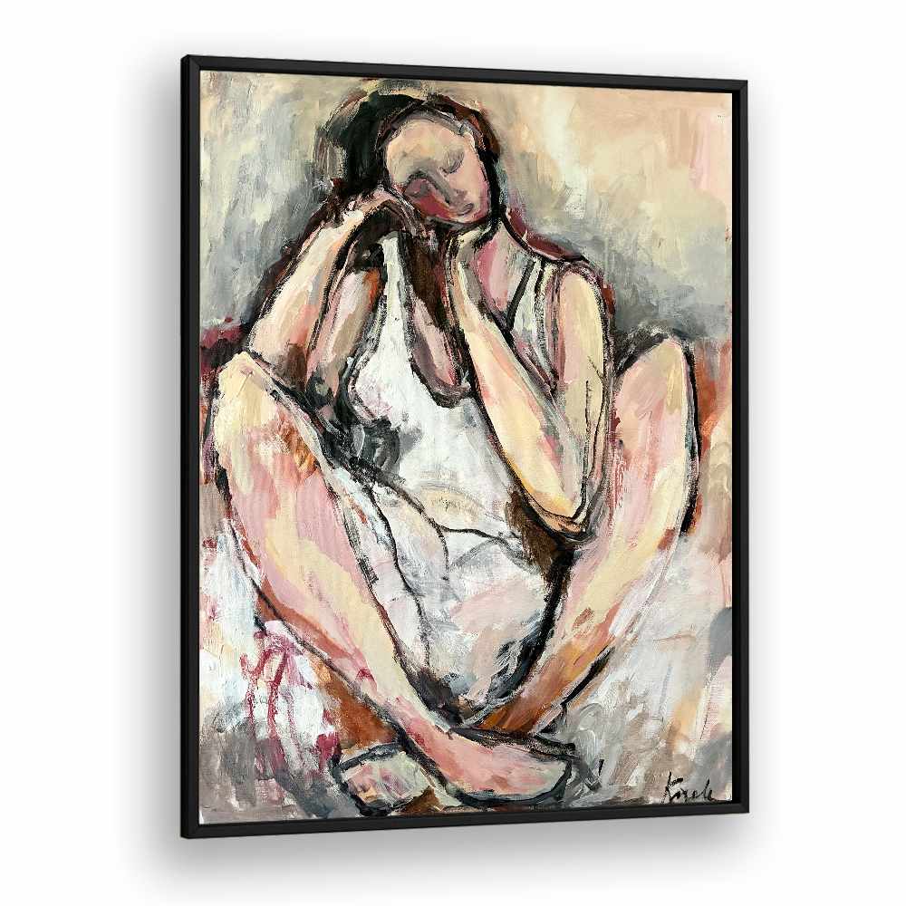 ENGINEPENSIVE SEATED WOMAN