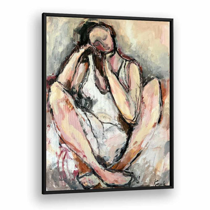 ENGINEPENSIVE SEATED WOMAN