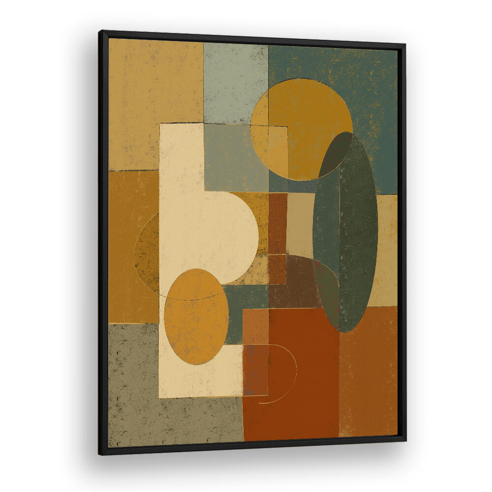 GEOMETRIC ABSTRACT PUZZLE , ABSTRACT PAINTINGS