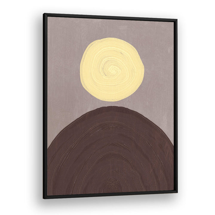 GEOMETRIC YELLOW SUN , ABSTRACT PAINTINGS