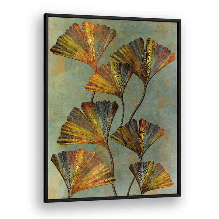 GINKO BILOBA 2 , FLORAL ,FLORAL FLOWER PAINTINGS