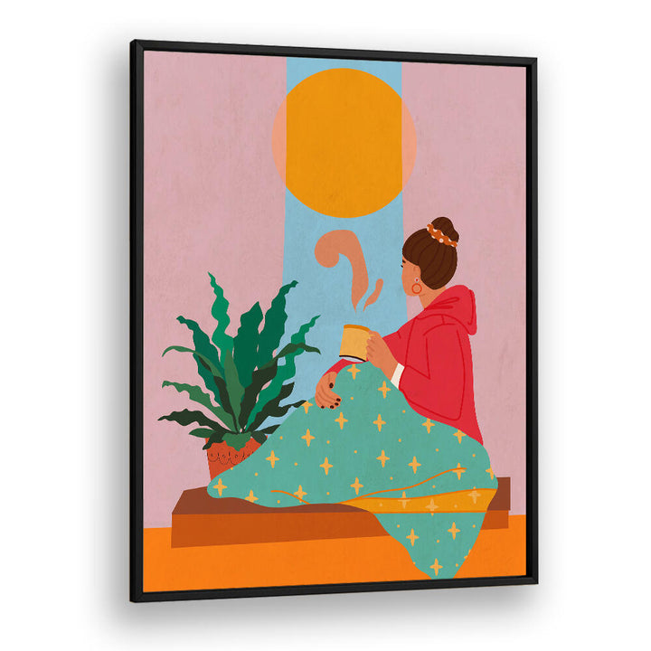 GIRL LOOKING OUT OF WINDOW II , FASHION POSTERS