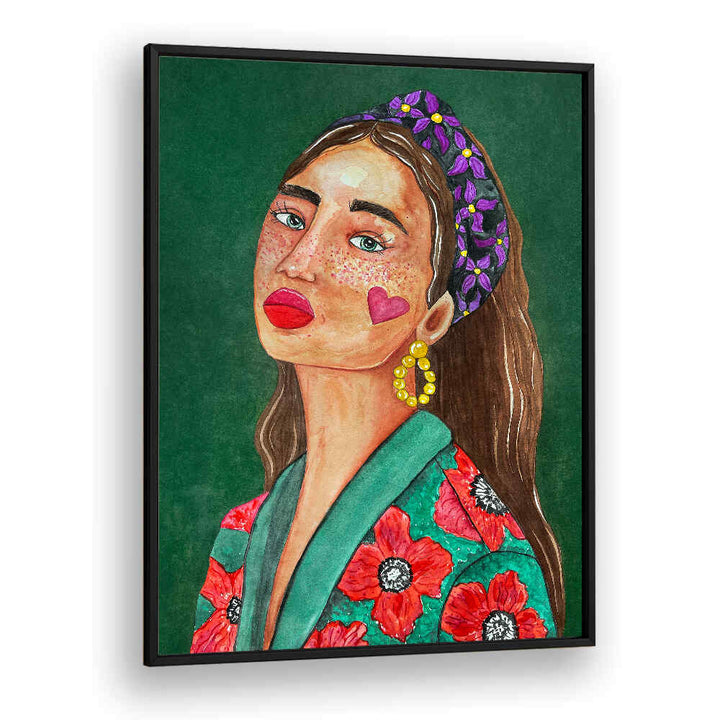 GIRL WITH HAIR BAND