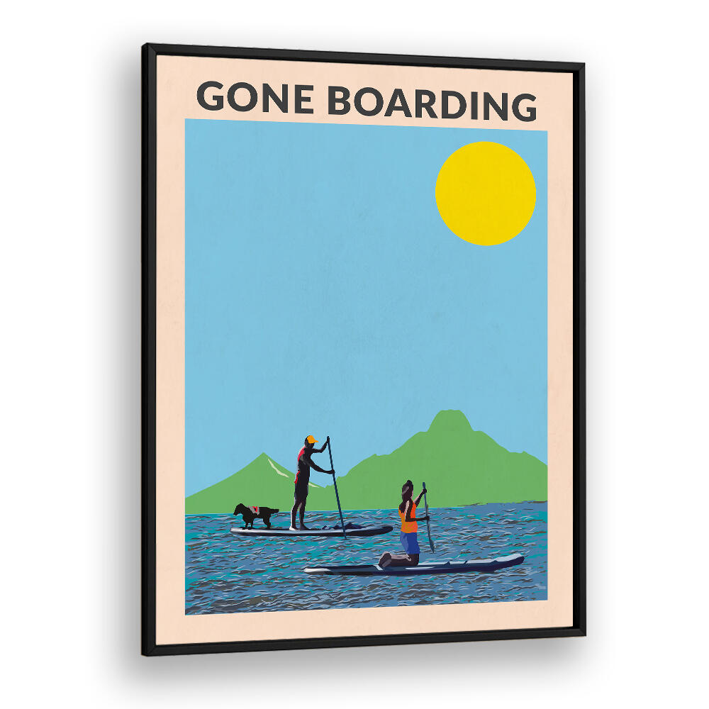 GONE BOARDING , BEACH PAINTINGS