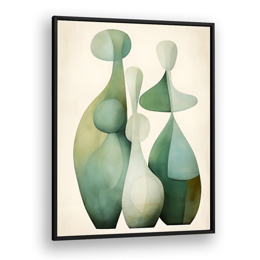 GREEN BEIGE GEO V , ORGANIC FORMS