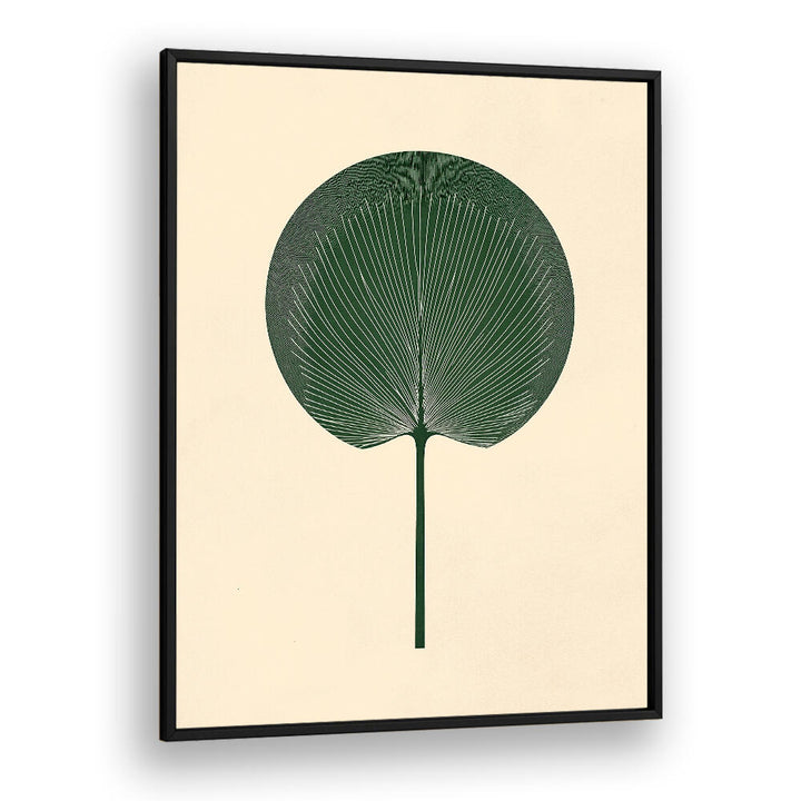 GREEN PALM LEAF , FLORAL FLOWER PAINTINGS
