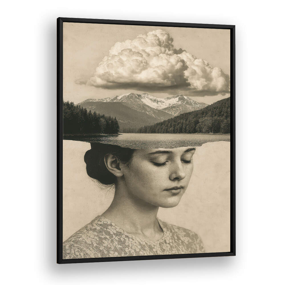 HEAD SPACE , SURREAL ART PRINTS