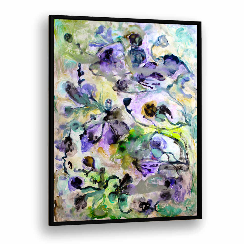 HERBARIUM DANCE , FLORAL FLOWER PAINTINGS