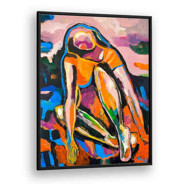 HERE I GLOW , PORTRAITS & FIGURATIVE ILLUSTRATIONS