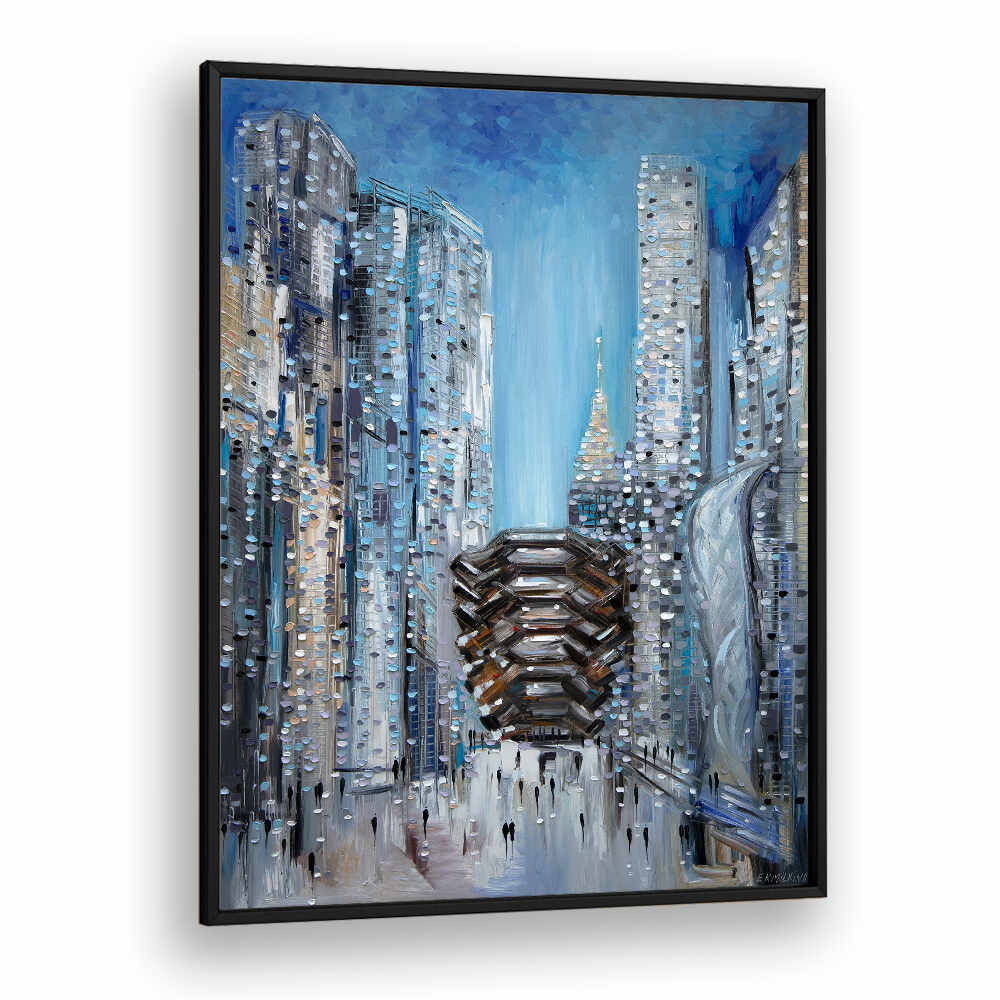 HUDSON YARDS , MODERN IMPRESSIONISM PAINTINGS