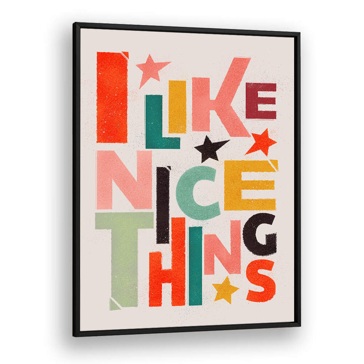 I LIKE NICE THINGS