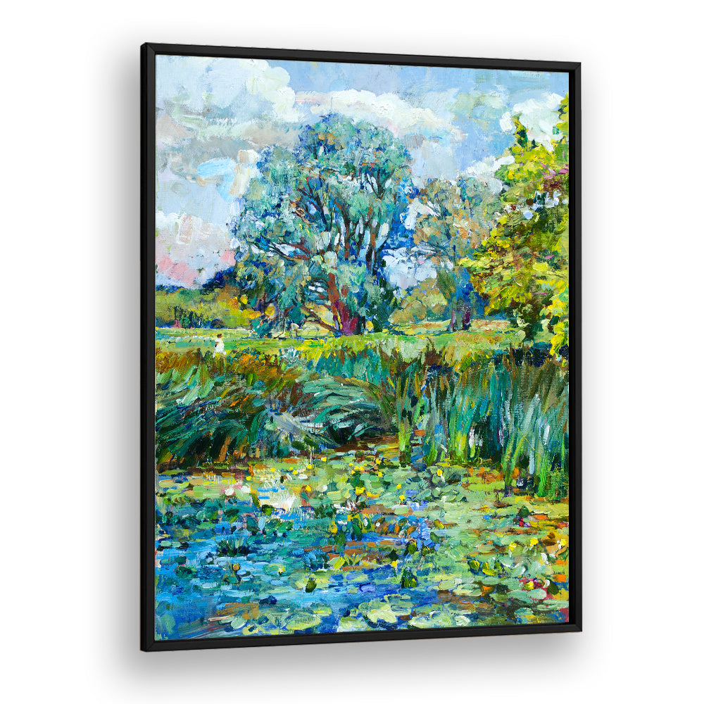 IMPRESSIONIST LILY POND