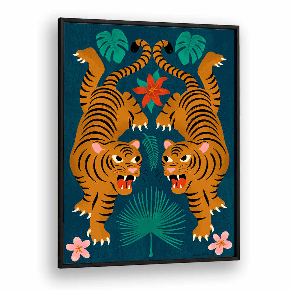 JUNGLE TIGERS I , KIDS ROOM PAINTINGS