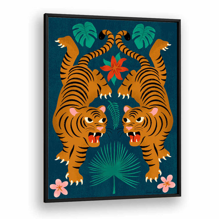 JUNGLE TIGERS I , KIDS ROOM PAINTINGS