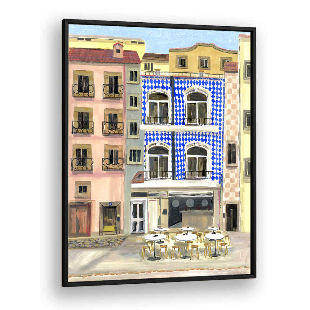 LISBON STREETS , LANDSCAPE PAINTINGS