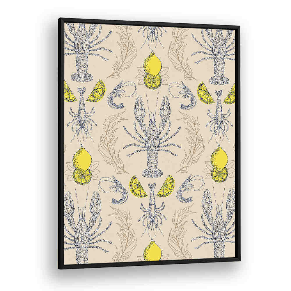 LOBSTER AND LEMONS II , KITCHEN POSTERS