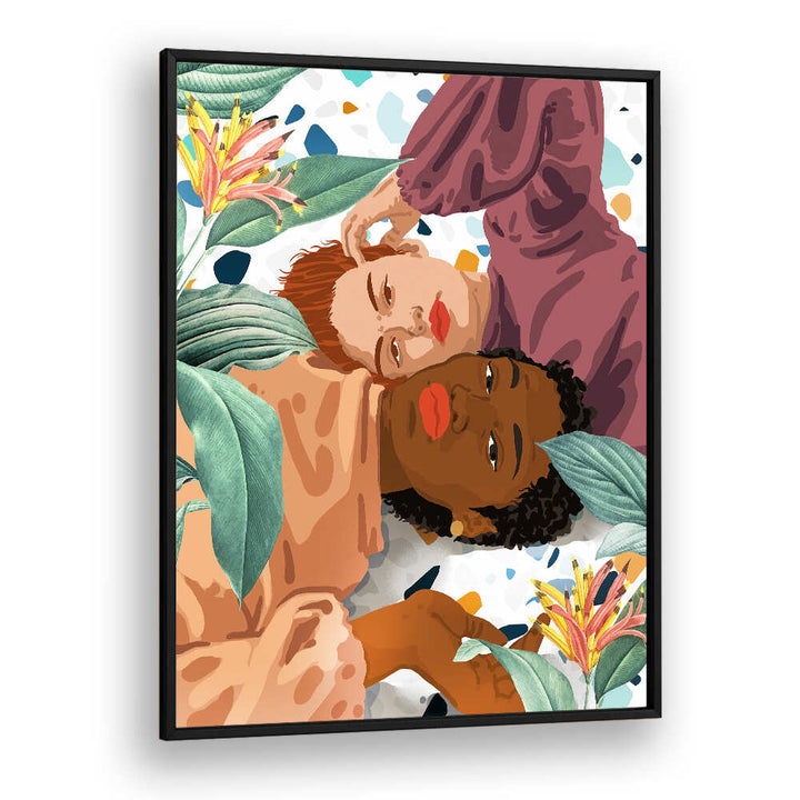 LOVE IS NOT A COLOR , PORTRAITS & FIGURATIVE ILLUSTRATIONS
