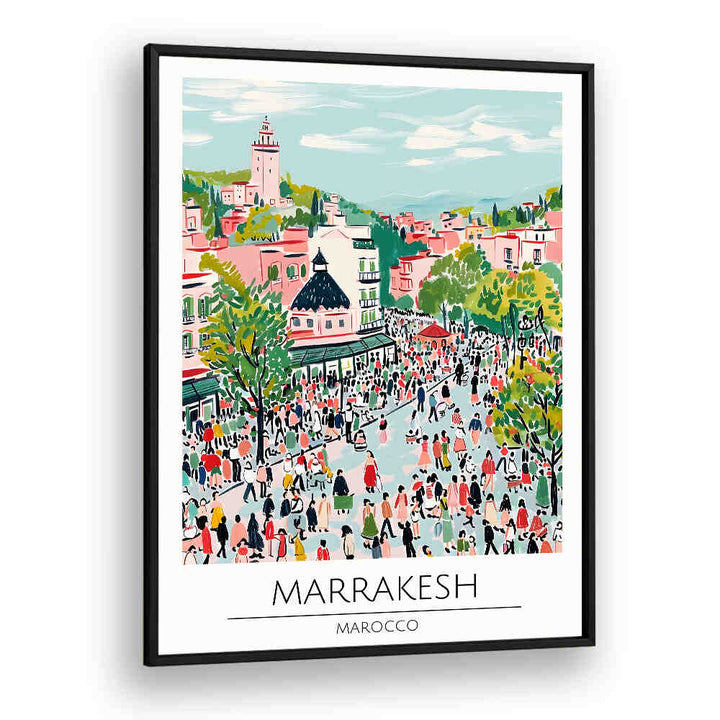 MARRAKESH - MAROCCO , TRAVEL POSTERS