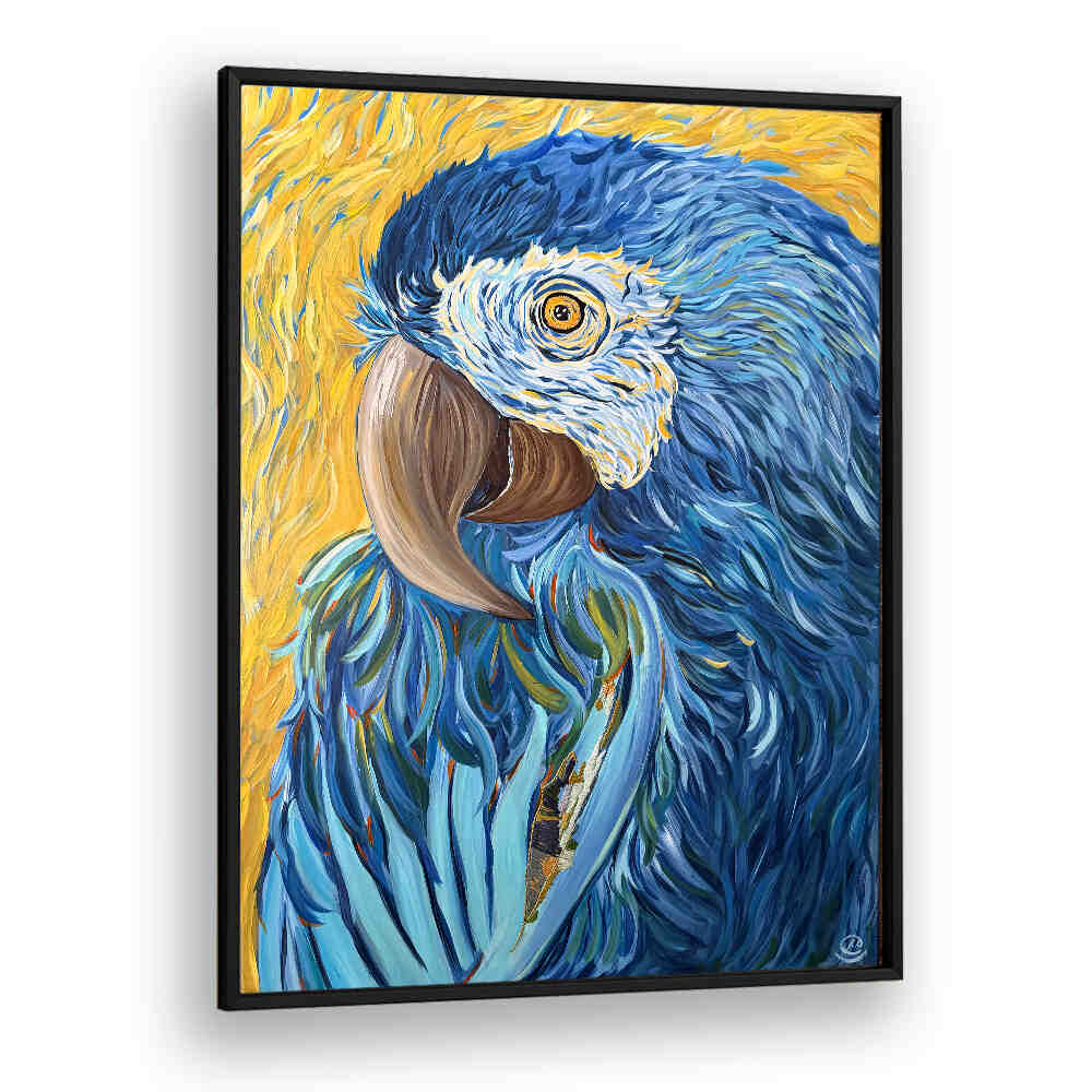 MR. BLUE , ANIMAL PAINTINGS