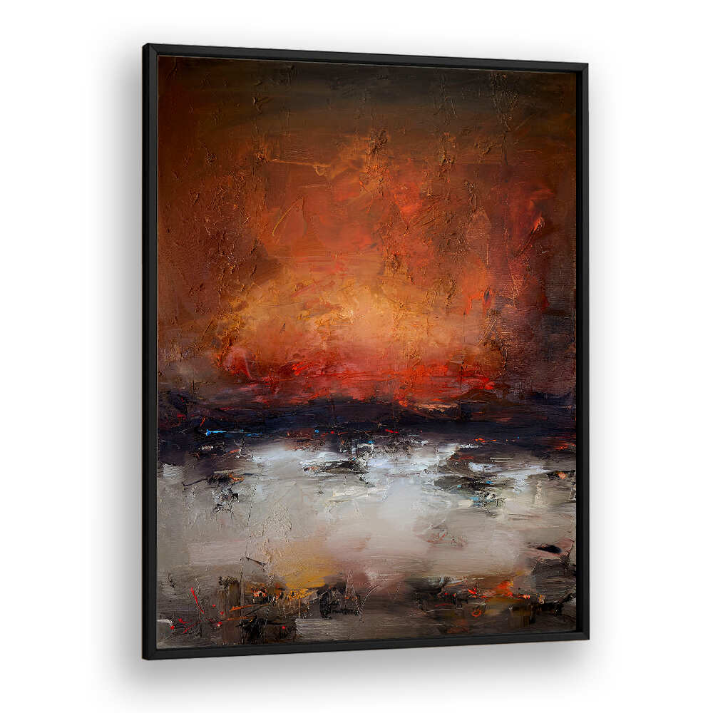 MINIMALIST SUNSET, ABSTRACT PAINTINGS