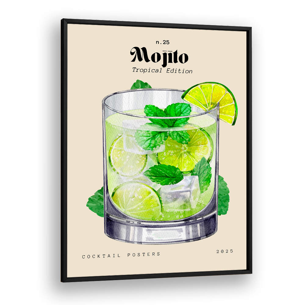 MINTY LIME REFRESH , BAR & CAFE ART