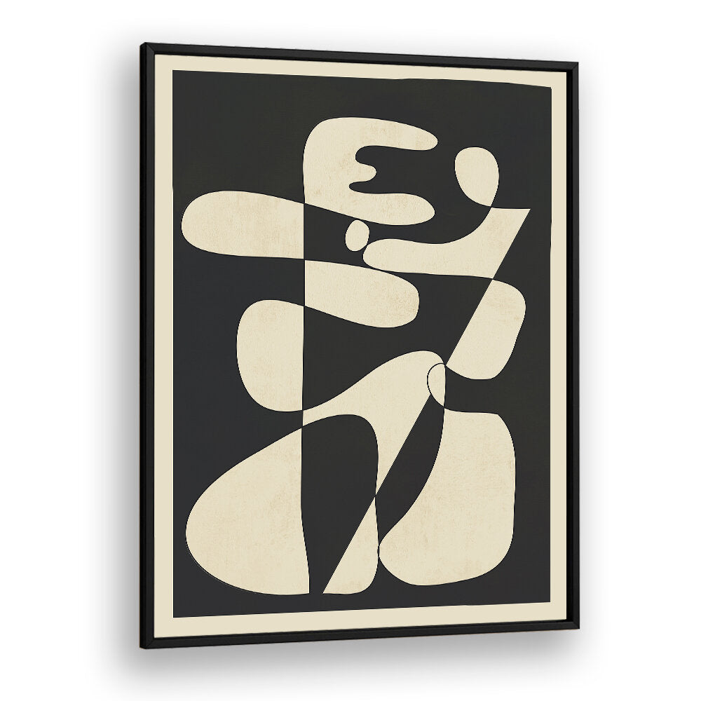 MODERN ABSTRACT CONTRAST – NOIR , ABSTRACT PAINTINGS