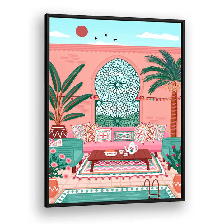 MOROCCO HOTEL , TRAVEL POSTERS