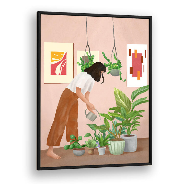 WHERE I DON'T FEEL ALONE , BOHO ART PAINTINGS