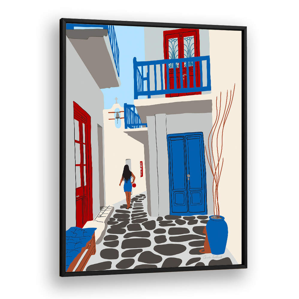 MYKONOS ALLE , TRAVEL POSTERS