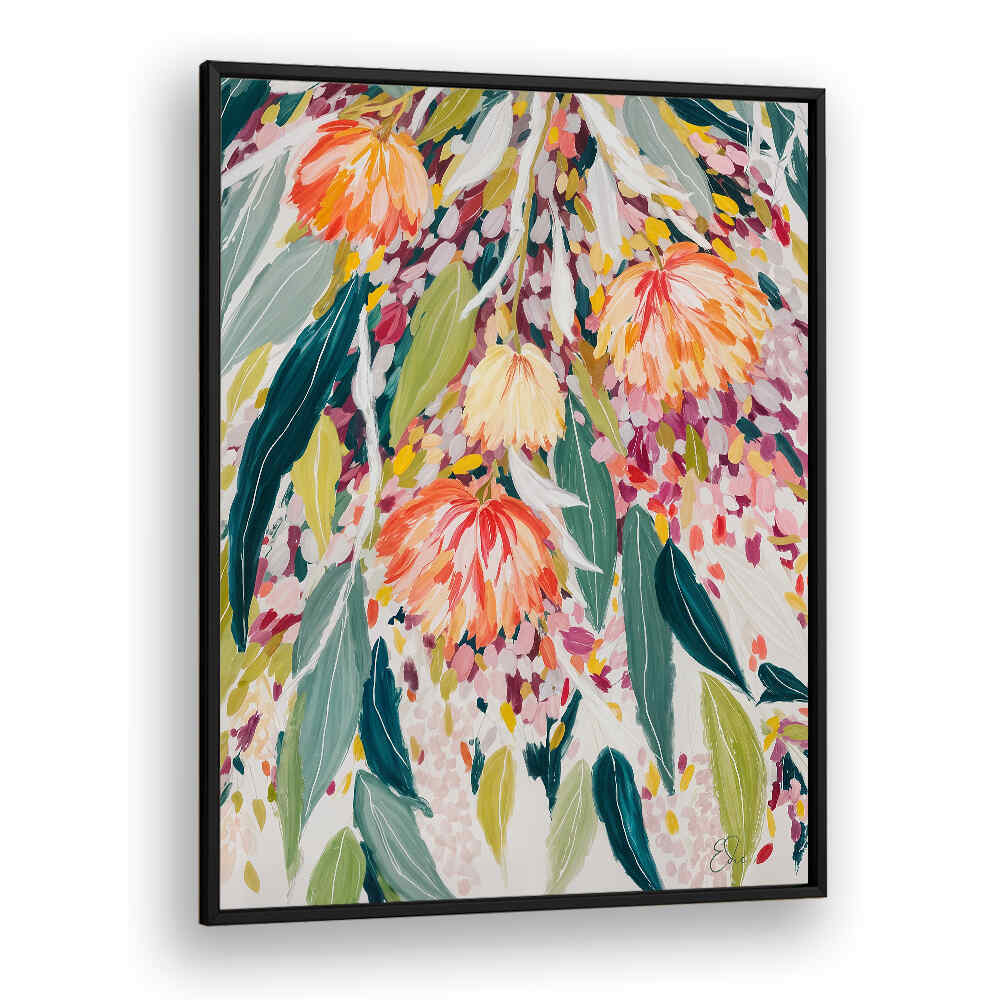 NATIVE BLOOMS , FLORAL FLOWER PAINTINGS