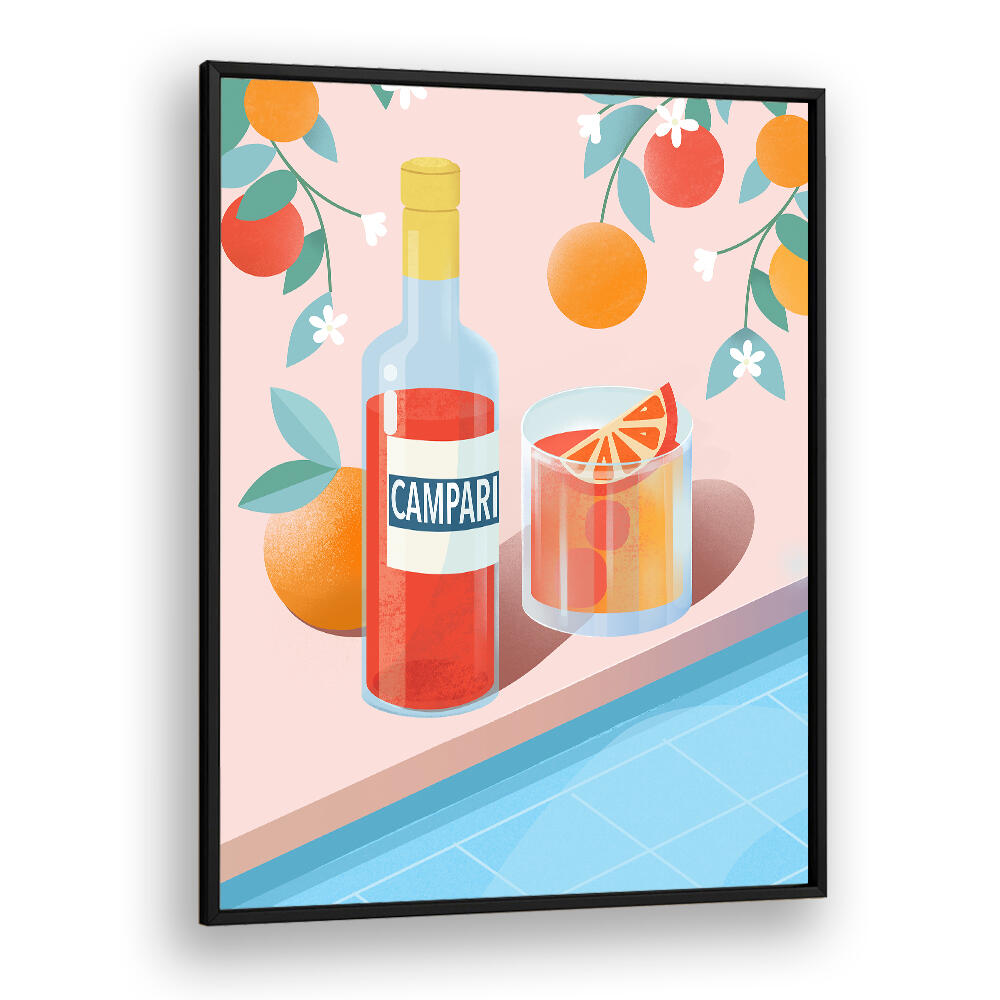 NEGRONI COCKTAIL , BAR & CAFE ART