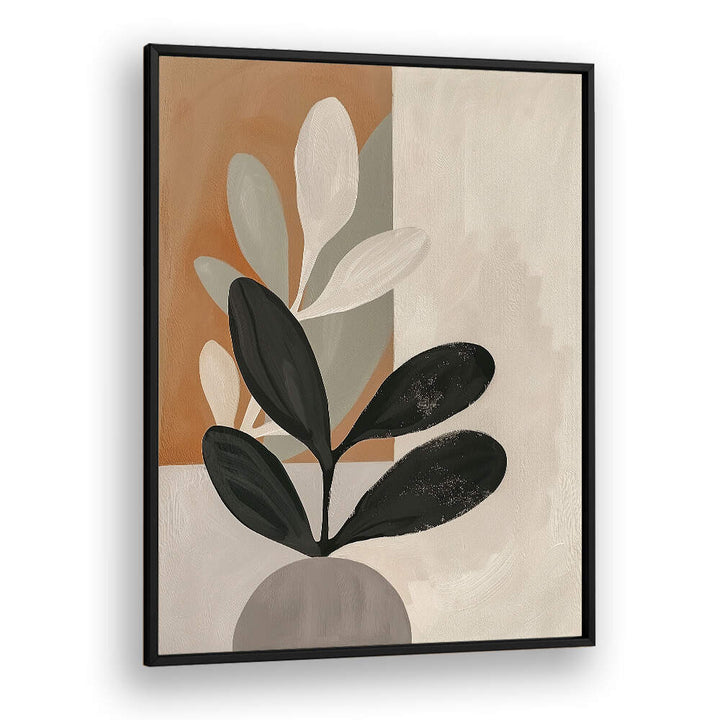 NEUTRAL ELEGANCE , FLORAL FLOWER PAINTINGS