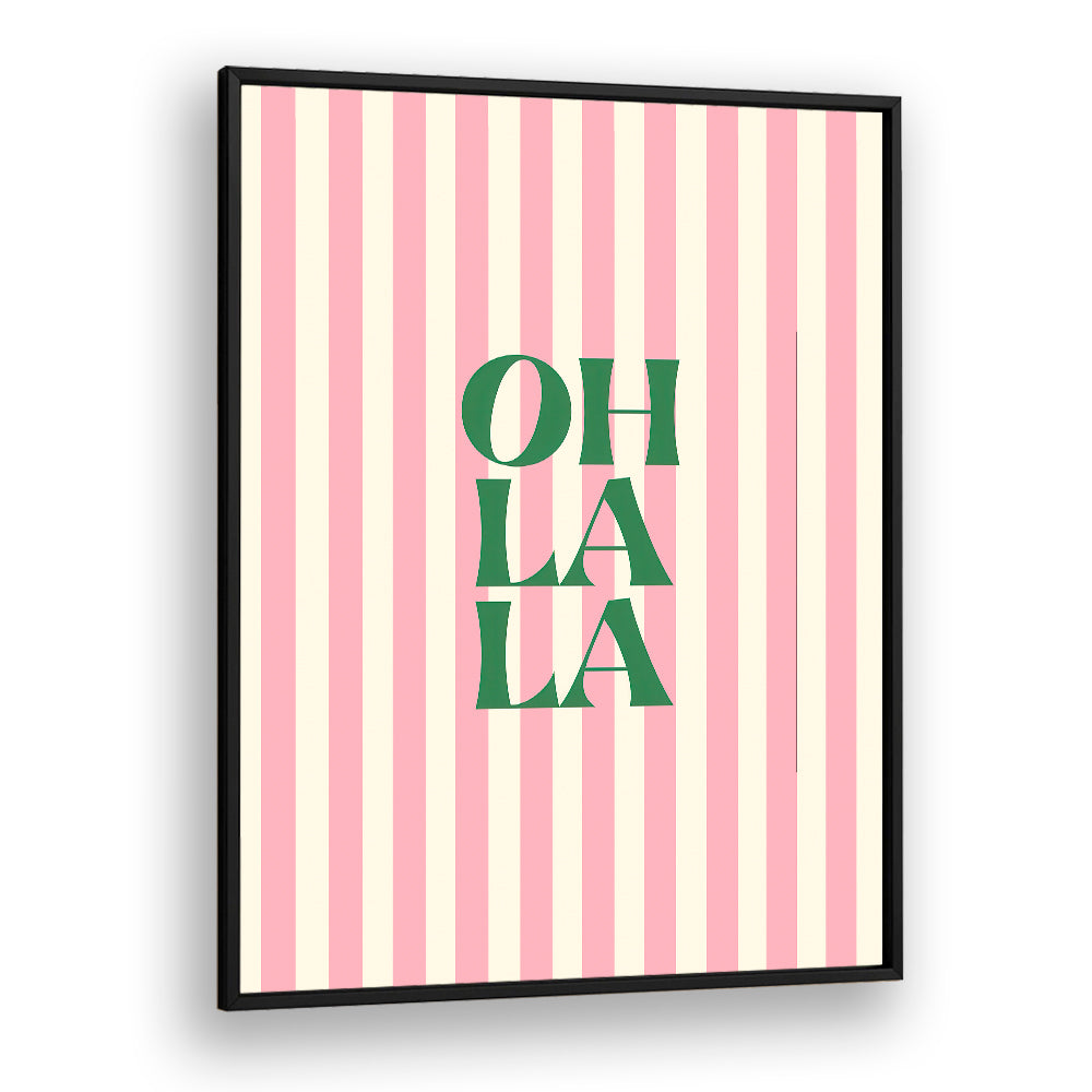 OH LA LA PINK STRIPES