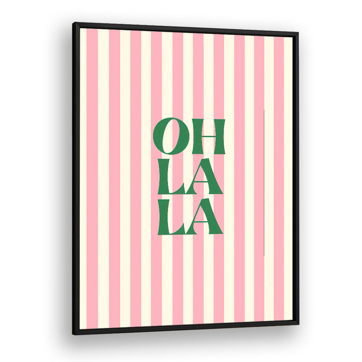 OH LA LA PINK STRIPES