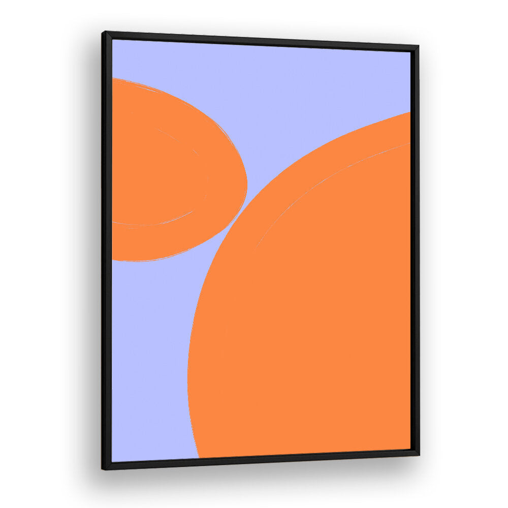 ORANGE HARMONY BLISS , GEOMETRIC ART PRINTS