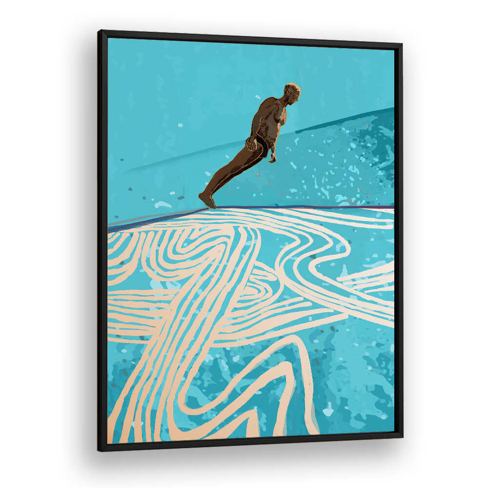 POOL NO I , SURREAL ART PRINTS