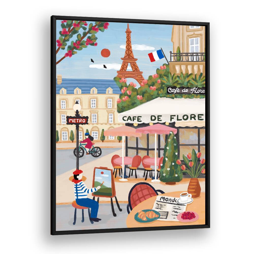 PARIS CAFE , TRAVEL POSTERS