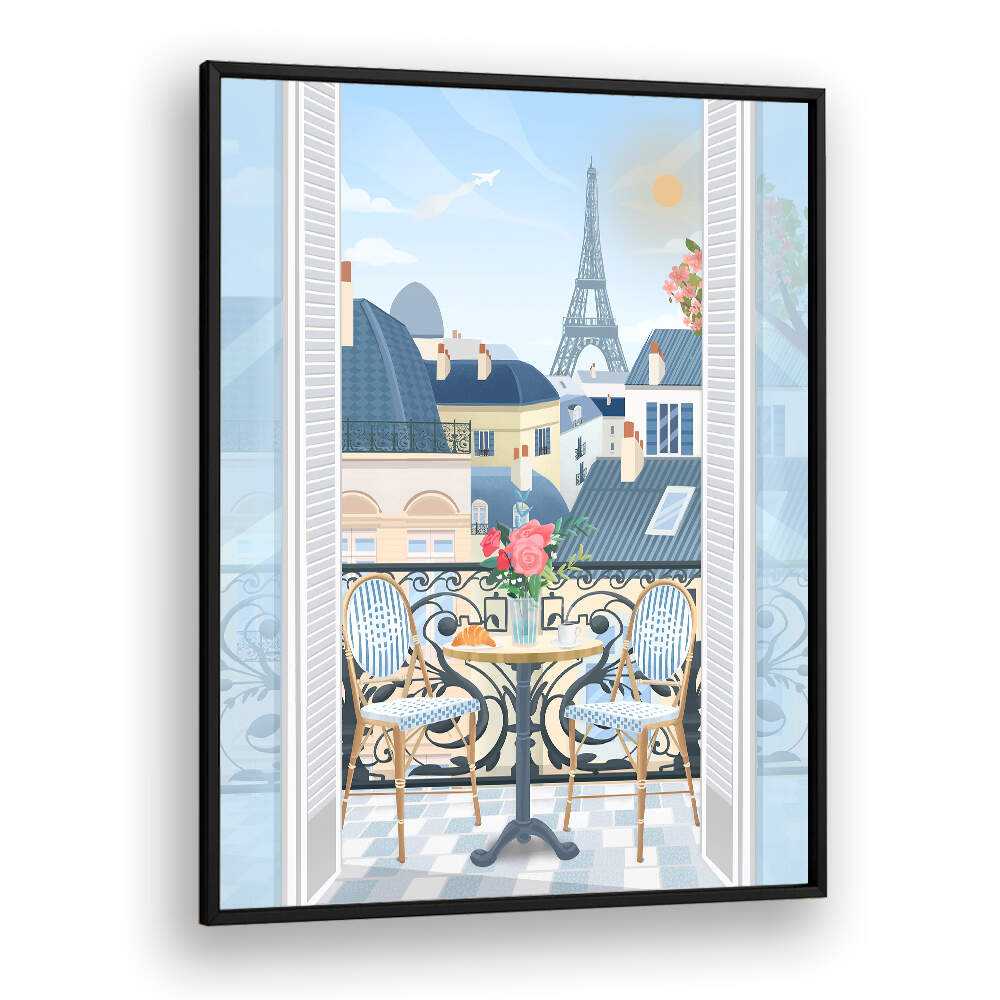 PARIS TERRACE , TRAVEL POSTERS