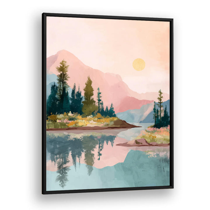 PASTEL MODERN LAKE