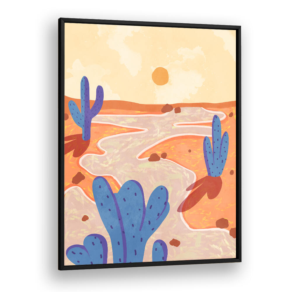 PATH THROUGH THE PAINTED DESERT , LANDSCAPE PAINTINGS