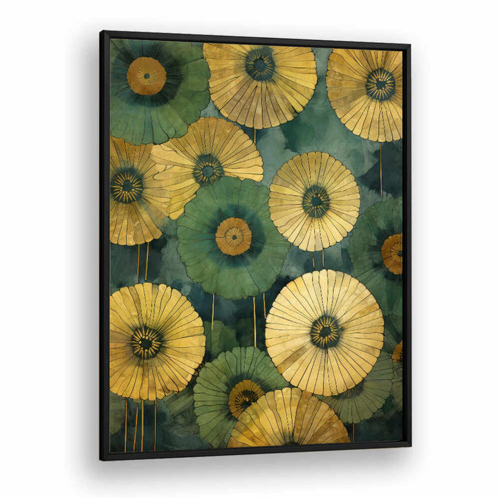 POPPIES I , FLORAL FLOWER PAINTINGS