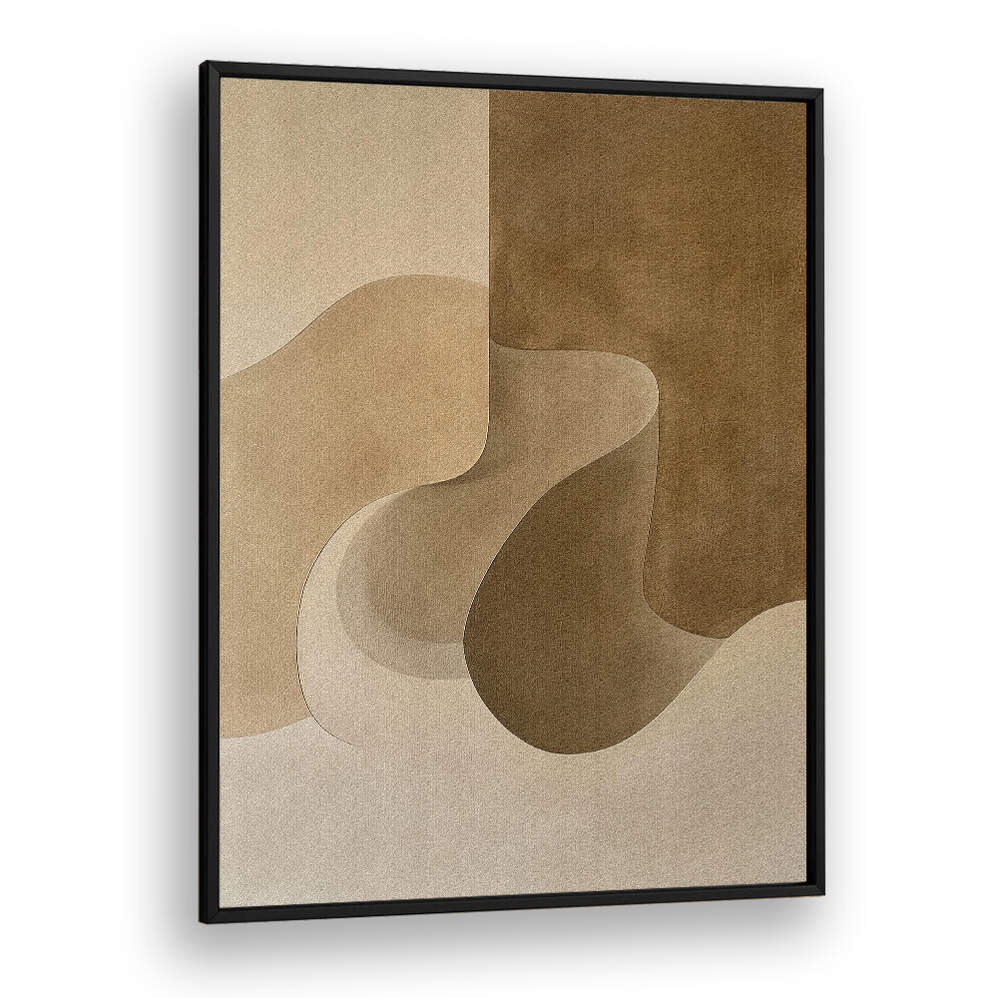 POSTER CANVAS BEIGE ABST XII , ABSTRACT PAINTINGS