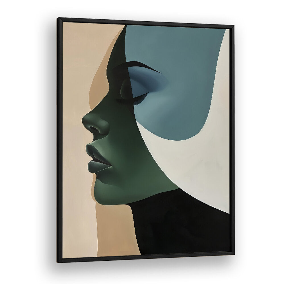 POSTER MINIMALIST PORTRAIT IV , PORTRAITS & FIGURATIVE ILLUSTRATIONS