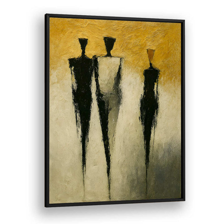 PROCESSION OF SHADES , EXPRESSIONISM PAINTINGS