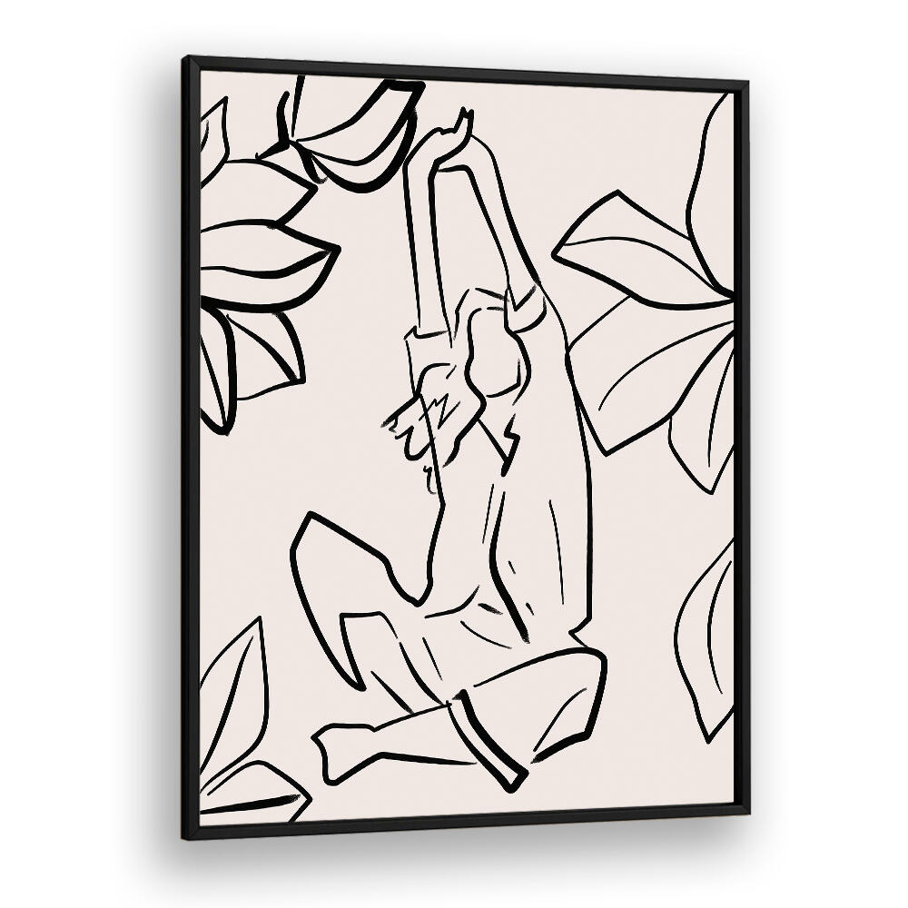 REACHING SERENITY , LINE ART PAINTINGS