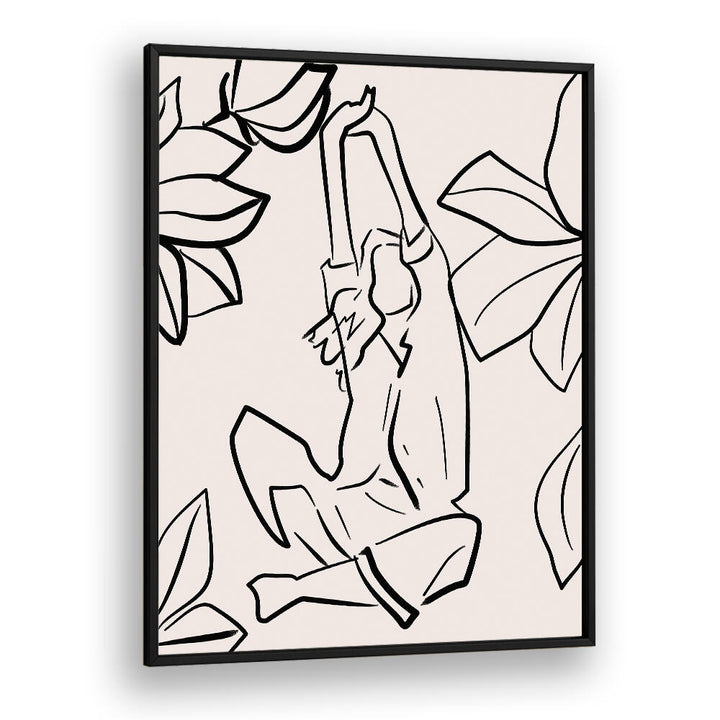 REACHING SERENITY , LINE ART PAINTINGS