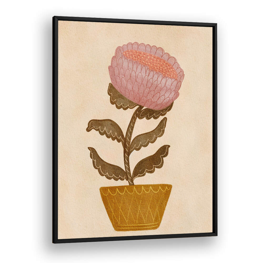 RUSTED POTTED FLOWER