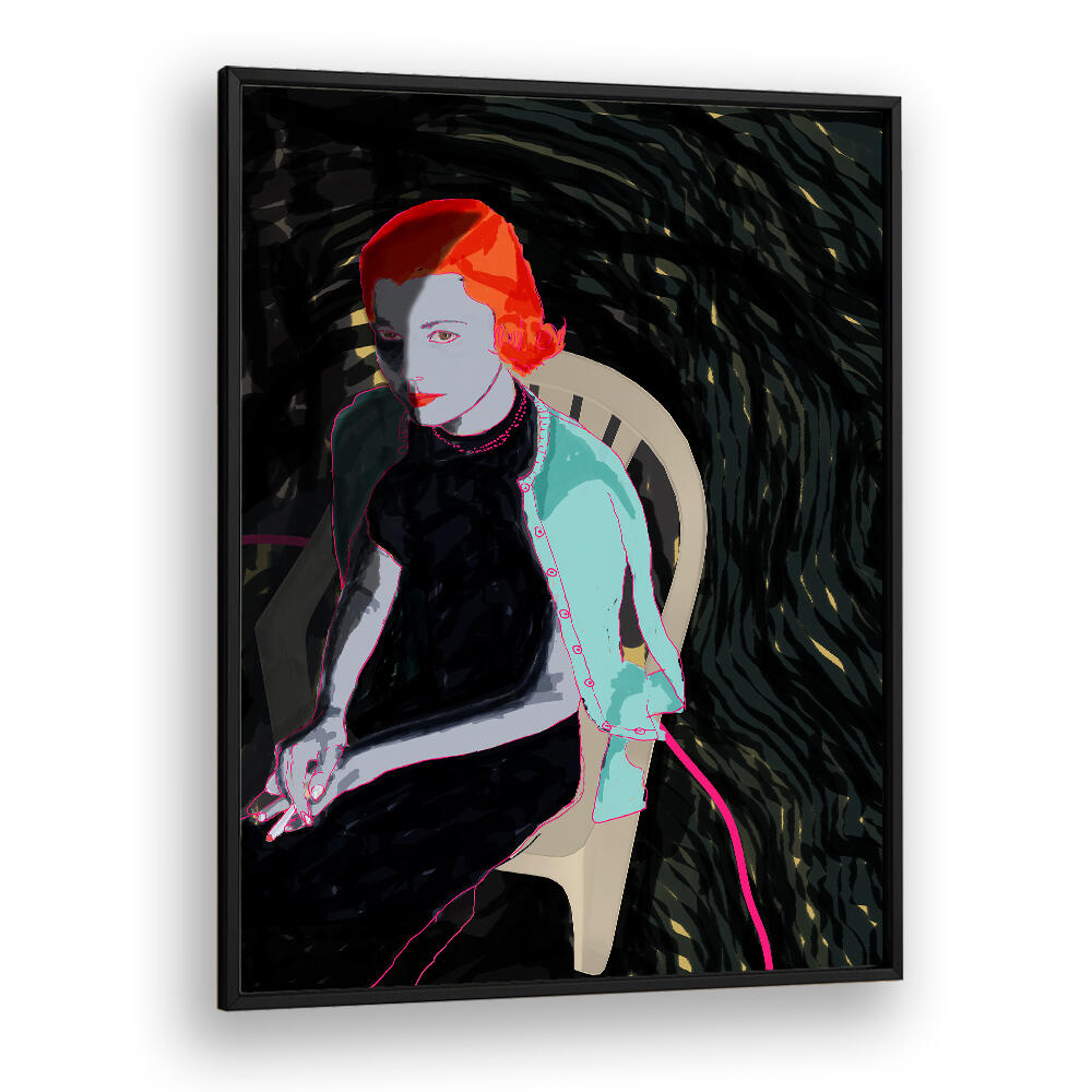 SITTER NO II , PORTRAITS & FIGURATIVE ILLUSTRATIONS